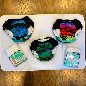 Potty training pants set - cloth training pants and nylon covers